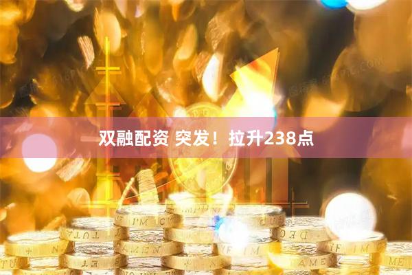 双融配资 突发！拉升238点